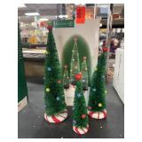 Department 56 Christmas Tree Figurines Set