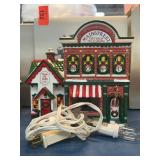 Snow Village Mainstreet Gift Shop Lit House