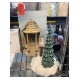 Department 56 Village Gazebo and Snow Scene