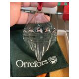 Orrefors 1998 Crystal Ornament by Erika Lager