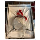 Lenox Crystal 1984 Christmas Bell Ornament