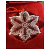 Waterford 1996 Snow Crystal Ornament