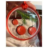 Kosta Boda Glass Ornament for Neiman Marcus