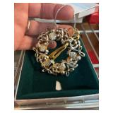 Lunt Silversmiths Silver and Gold Wreath
