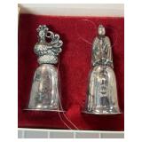 Reed & Barton Silverplate Bird Bells Set