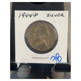 1944-P Silver Jefferson Nickel