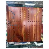 Handcrafted Wooden Aggravation Game Board