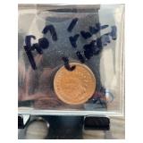 1907 Indian Head Cent US One Cent Coin