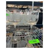 Oscany Crystal Wine Glasses, Set of Four