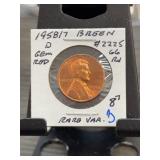 1958/7-D Lincoln Cent Gem Red MS66 RD