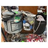 Yarn Crafting Lot With Clover Pom-Pom Maker