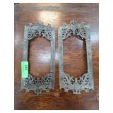 Ornate Cast Iron Faceplates