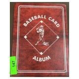 Baseball Card Album With Logo Stickers