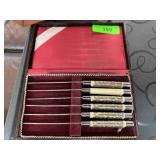 6 Chrome Steel Steak Knives