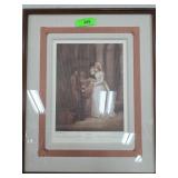 Framed 'Cries of London' Engraving