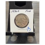 1930-S Buffalo Nickel, Fine Condition