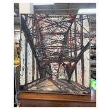 Louise Scott Bridge Painting, 41' x 36.5'