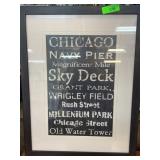 Chicago Landmarks Framed Wall Art