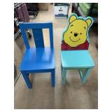2 Children's Chairs: IKEA Kritter & 1x