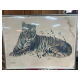 Kushner Bengal Tiger Print 18ï¿½ x 24ï¿½
