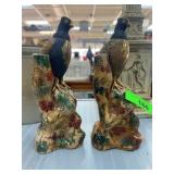 Japanese Satsuma-Style Bird Figurines