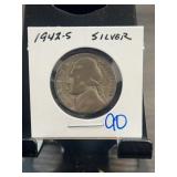 1942-S Jefferson Silver Nickel