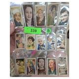 Vintage Film Star Cigarette Cards
