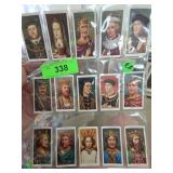 15 British Royalty Cigarette Cards
