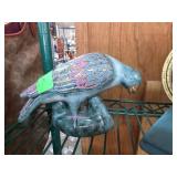 Ceramic Parrot Figurine Made in Macau