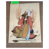 Persian Miniature on Ivory Panel
