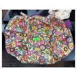 Floral Quilted Fabric Tote Bag Vera Bradley