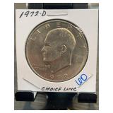 1972-D Eisenhower Dollar, Uncirculated