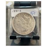 1881-S Morgan Silver Dollar