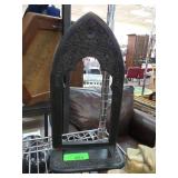 Decorative Cast Metal Arch Frame with Floral