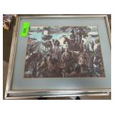 4 Framed American West Prints