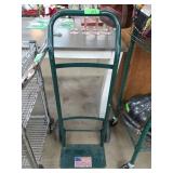 Green Metal Hand Truck Dolly, USA Made