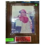 Rocky Colavito Signed Cleveland Indians Photo