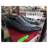 Salvatore Ferragamo Python Leather Loafers 10