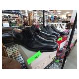 Giorgio Armani Black Leather Dress Shoes