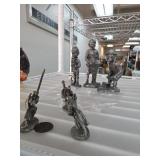 Ricker Pewter Figurines Collection