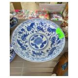 Blue and White Chinese Decorative Bowl