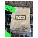 4 Fleer Flair Series 1 Baseball Card Packs