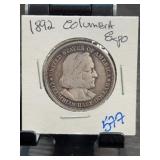 1892 Columbian Exposition Half Dollar