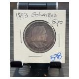 1893 Columbian Exposition Half Dollar