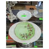 Hand-Painted Bavaria Germany Plate and Peggy