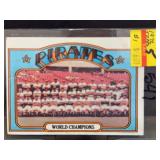 1972 Topps Pirates World Champions Card