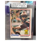 1978 Topps Eddie Murray Rookie Card #36