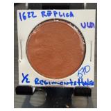 1622 Regimentstaler Replica Coin