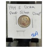1999-S Silver Proof Roosevelt Dime DCAM