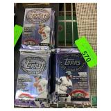 1996 Topps Series 2 Baseball Cards, 18 Packs